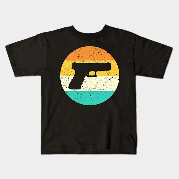 Guns Kids T-Shirt by monkeyflip